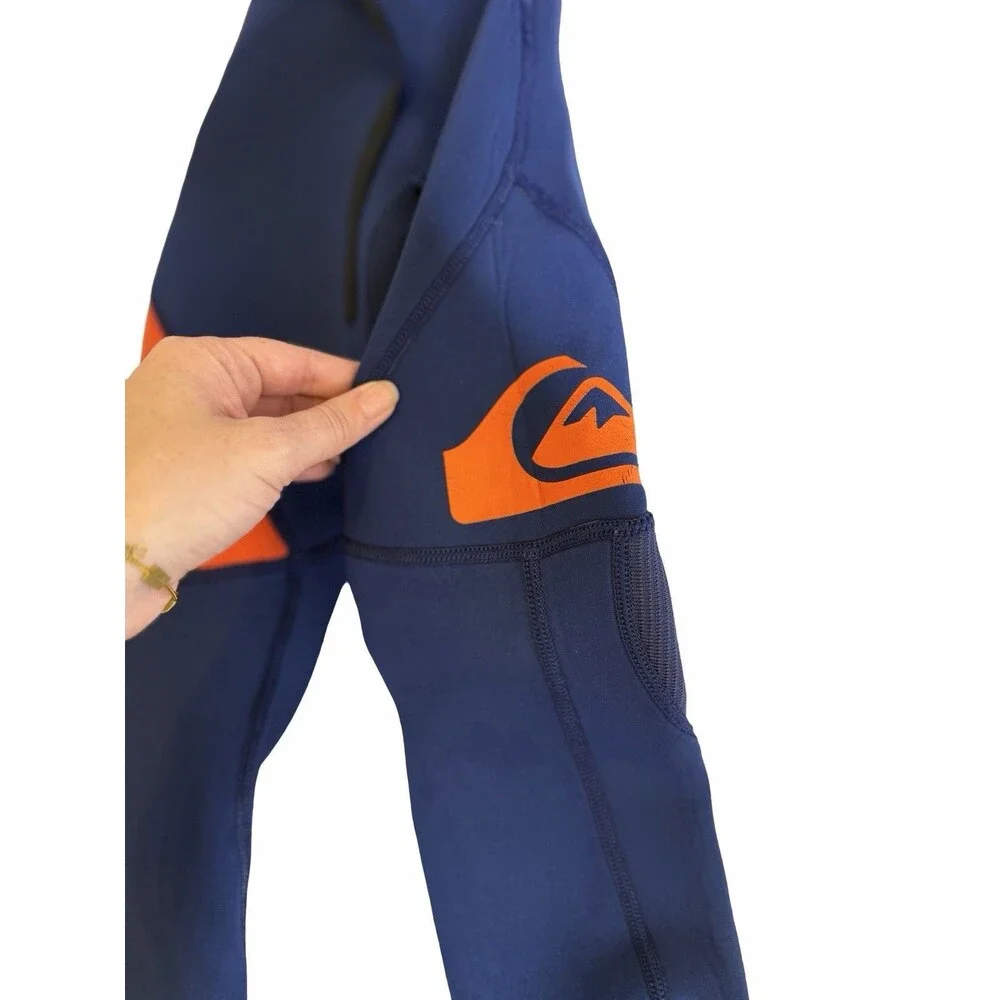 Quicksilver Wetsuit Kids Youth Size 6 F'n Neoprene Syncro F-Lock 3:2